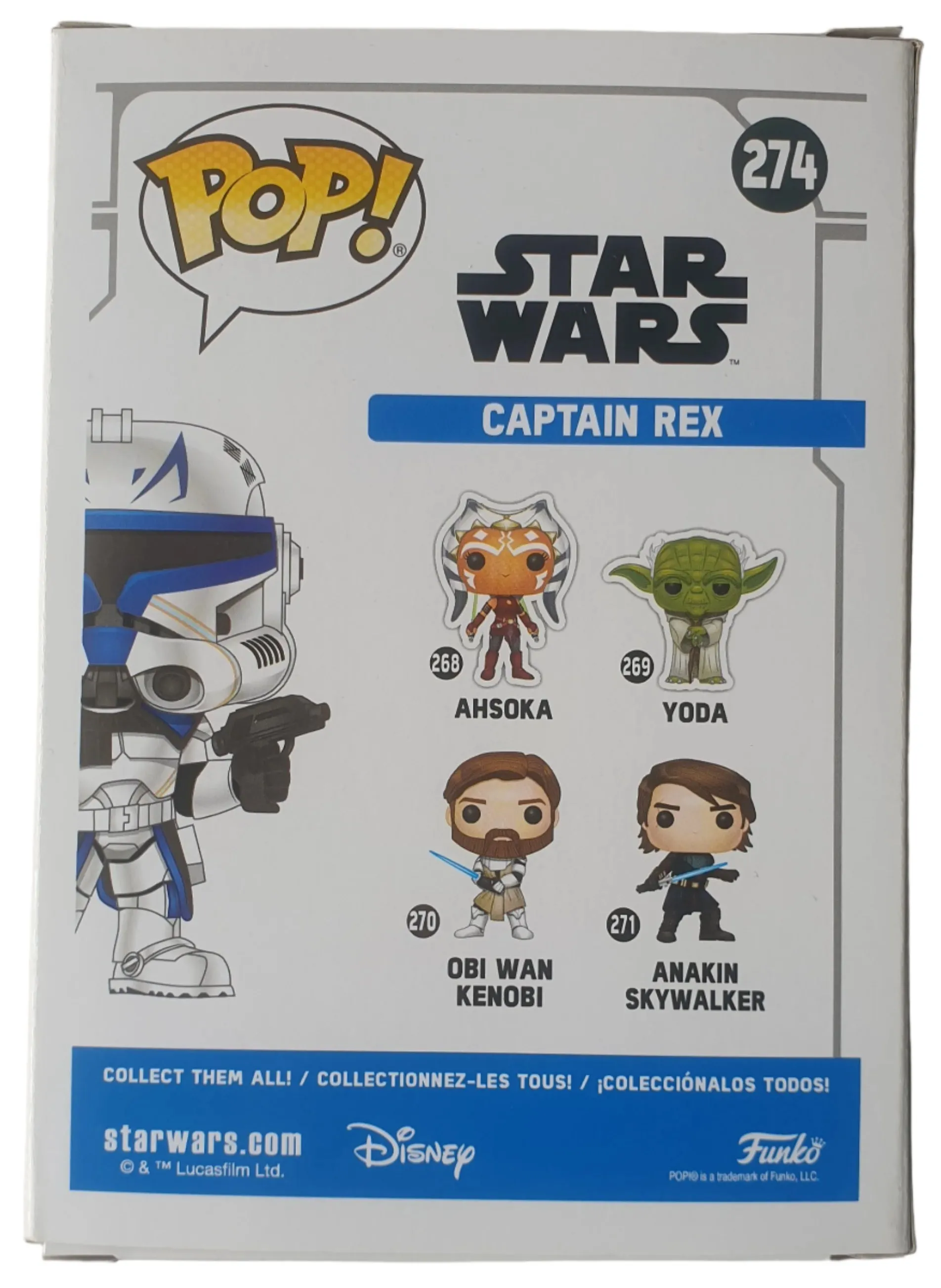 Pop Vinyl - Star Wars Captain Rex #274 - RARE GRAIL