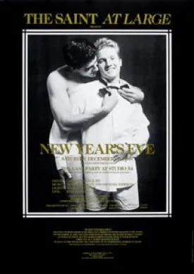 Poster 1988 New Year's Eve The Saint