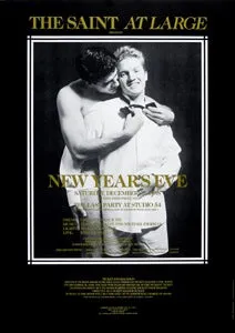 Poster 1988 New Year's Eve The Saint