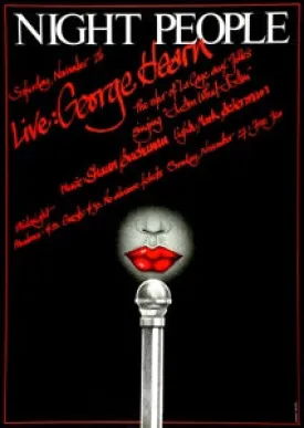 Poster 1988 Night People The Saint