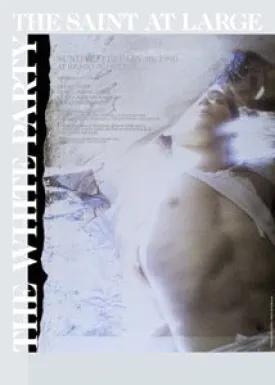 Poster 1990 New Years Eve White Party The Saint