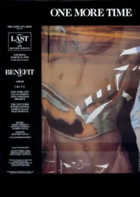 Poster 1990 "One More Time" The Saint