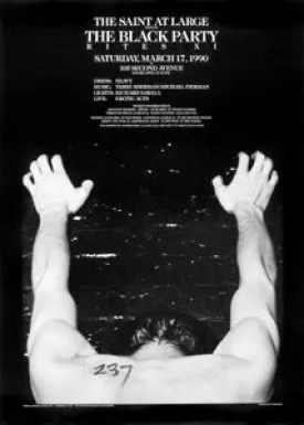 Poster 1990 The Black Party