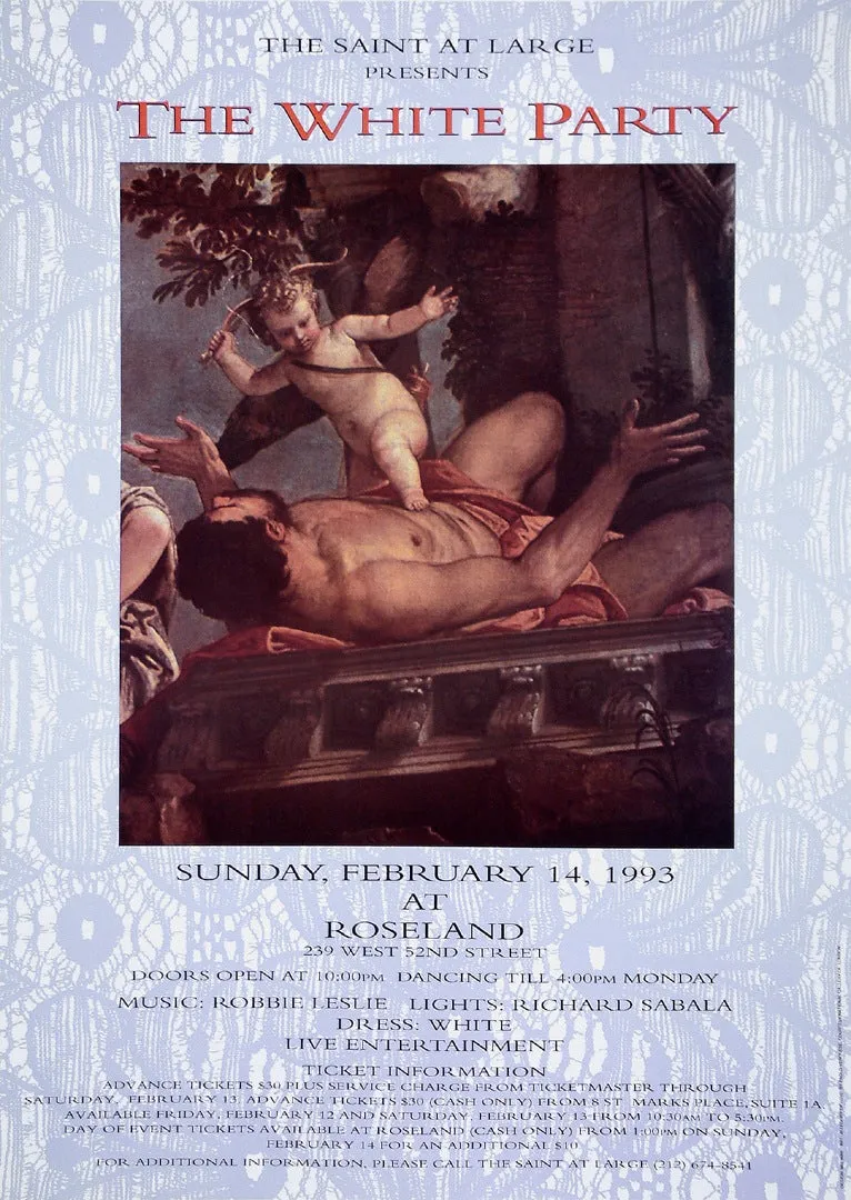 Poster 1993 The White Party