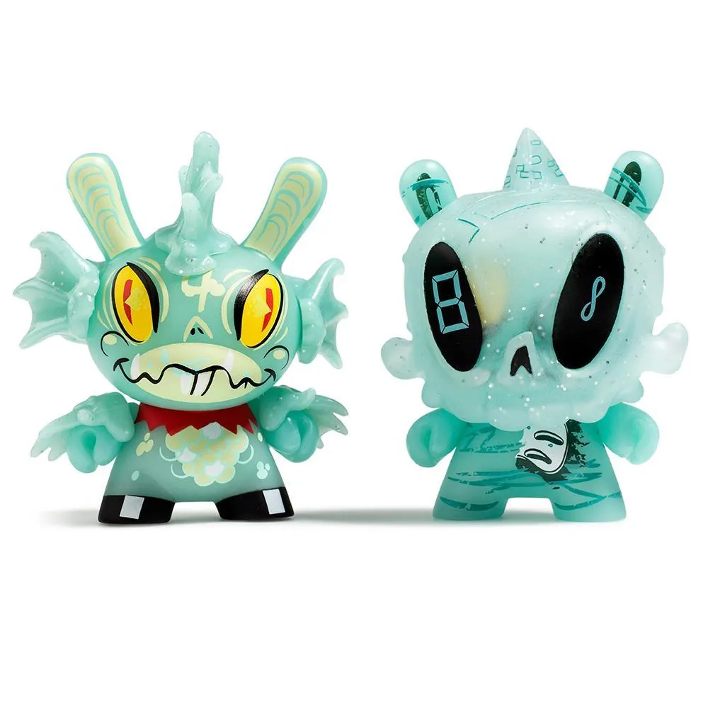 "The 13" Glow-in-the-Dark Dunny Series by Brandt Peters x Kidrobot