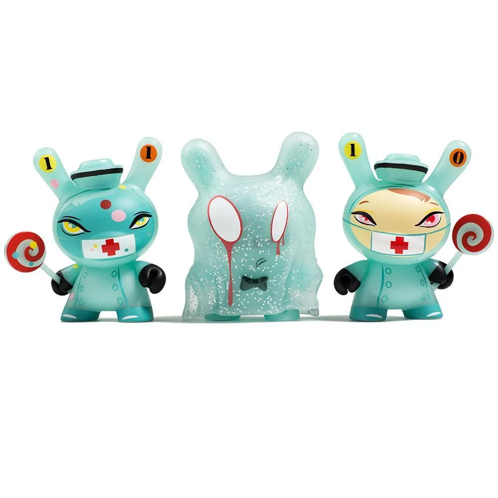 "The 13" Glow-in-the-Dark Dunny Series by Brandt Peters x Kidrobot