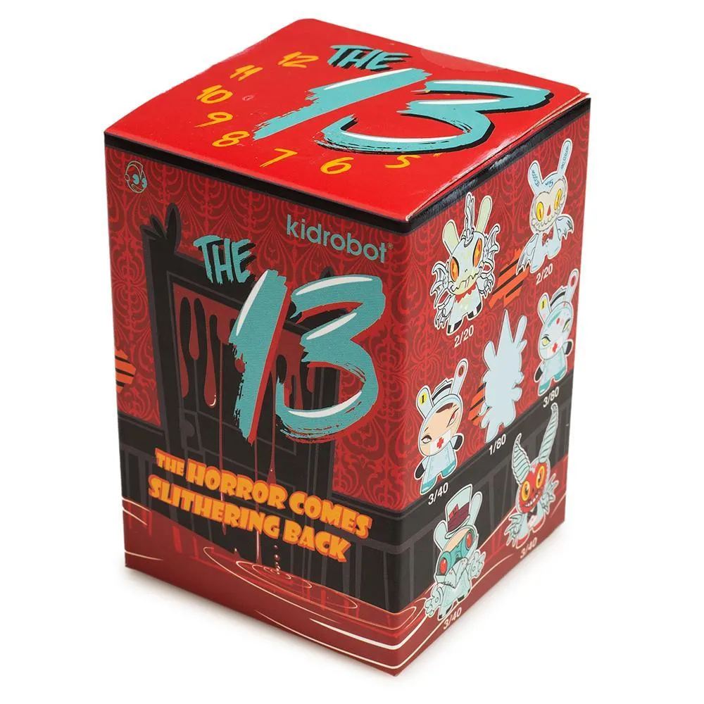 "The 13" Glow-in-the-Dark Dunny Series by Brandt Peters x Kidrobot