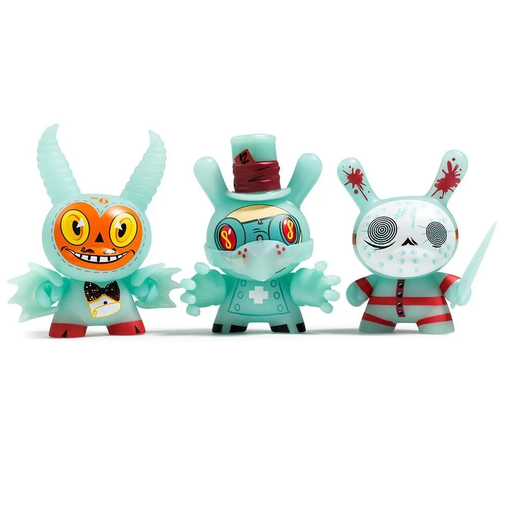 "The 13" Glow-in-the-Dark Dunny Series by Brandt Peters x Kidrobot