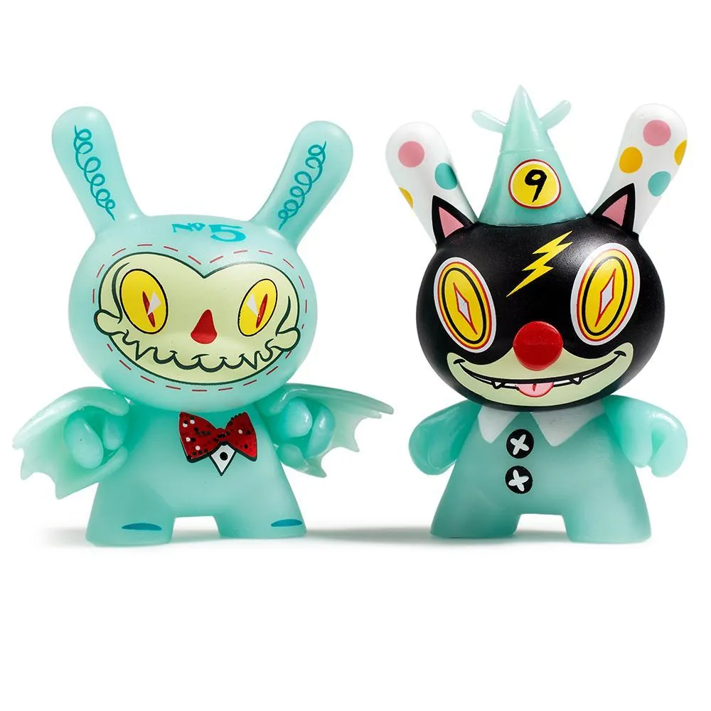 "The 13" Glow-in-the-Dark Dunny Series by Brandt Peters x Kidrobot