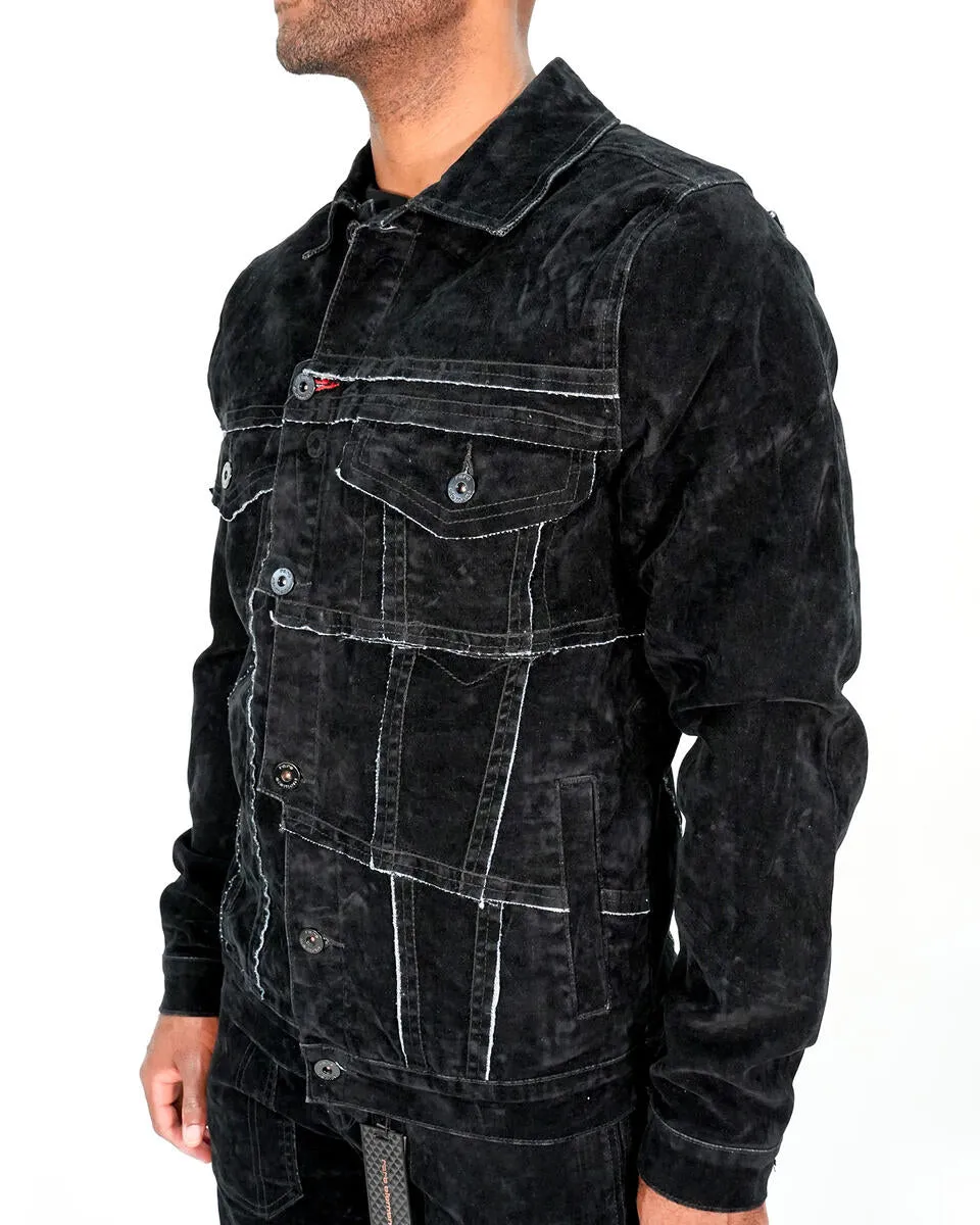 Rare Element - Black Velvet Jacket - Black - RE-WJKT-032