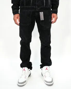 Rare Element - Black Velvet Pants - RE-WB-258