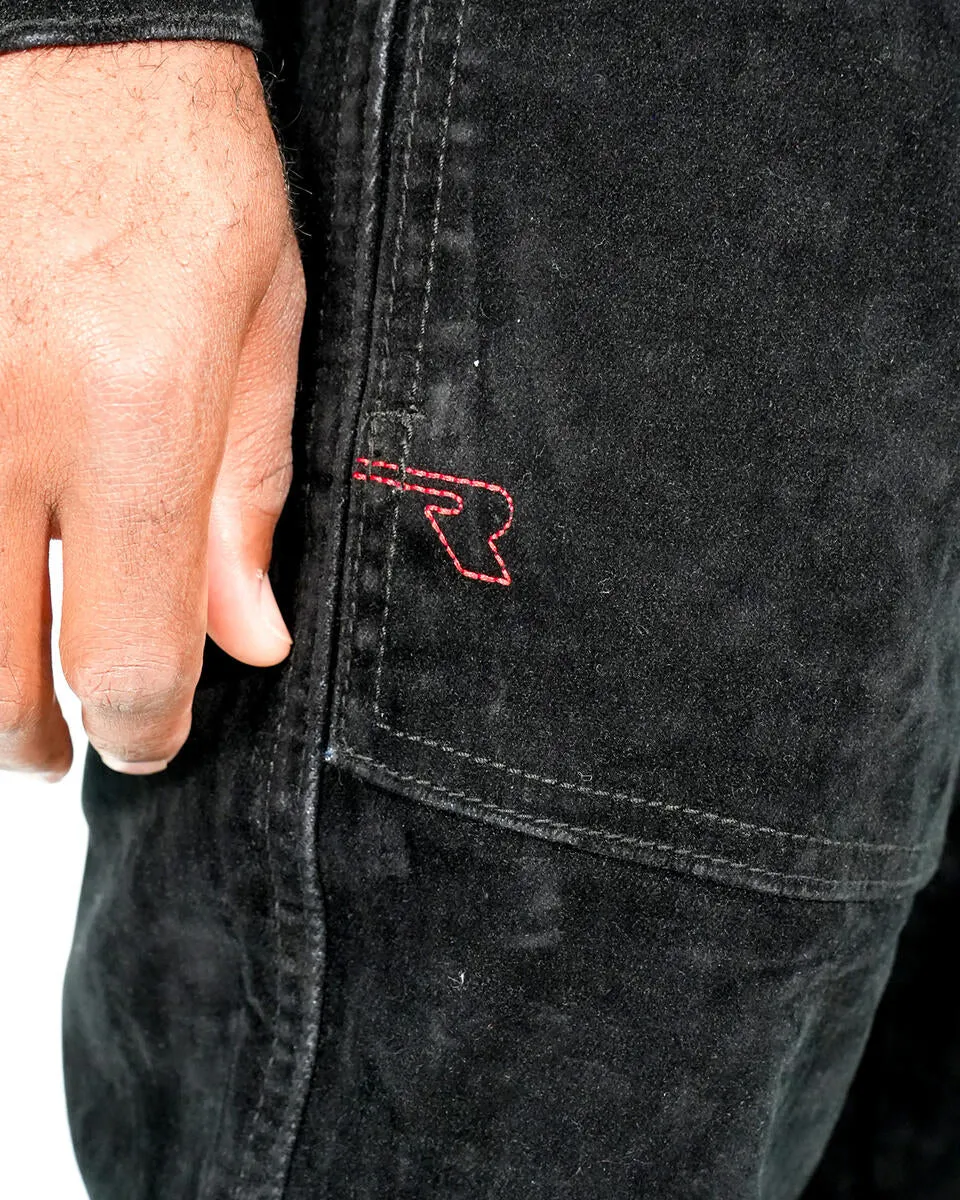 Rare Element - Black Velvet Pants - RE-WB-258