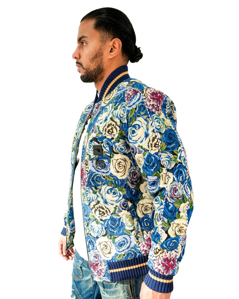 Rare Element - Brocade Jacket - Blue - RE-WJKT-026