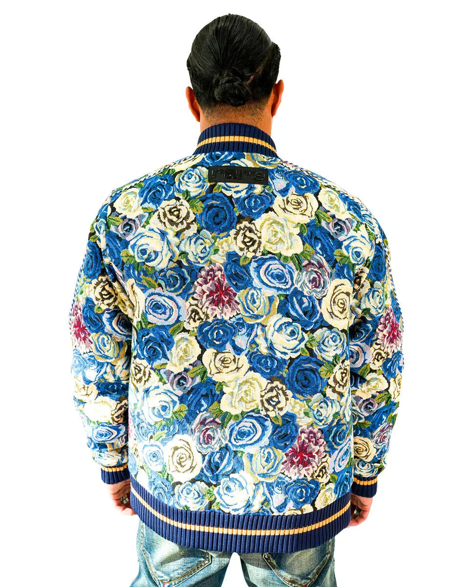 Rare Element - Brocade Jacket - Blue - RE-WJKT-026