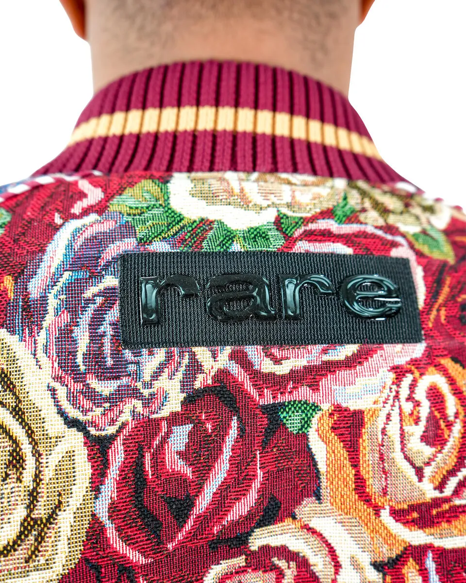 Rare Element - Brocade Jacket - Red - RE-WJKT-025
