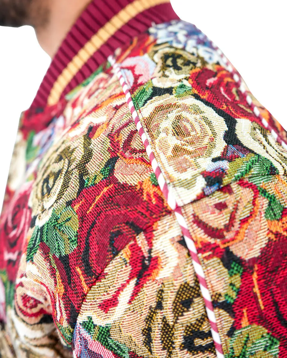 Rare Element - Brocade Jacket - Red - RE-WJKT-025