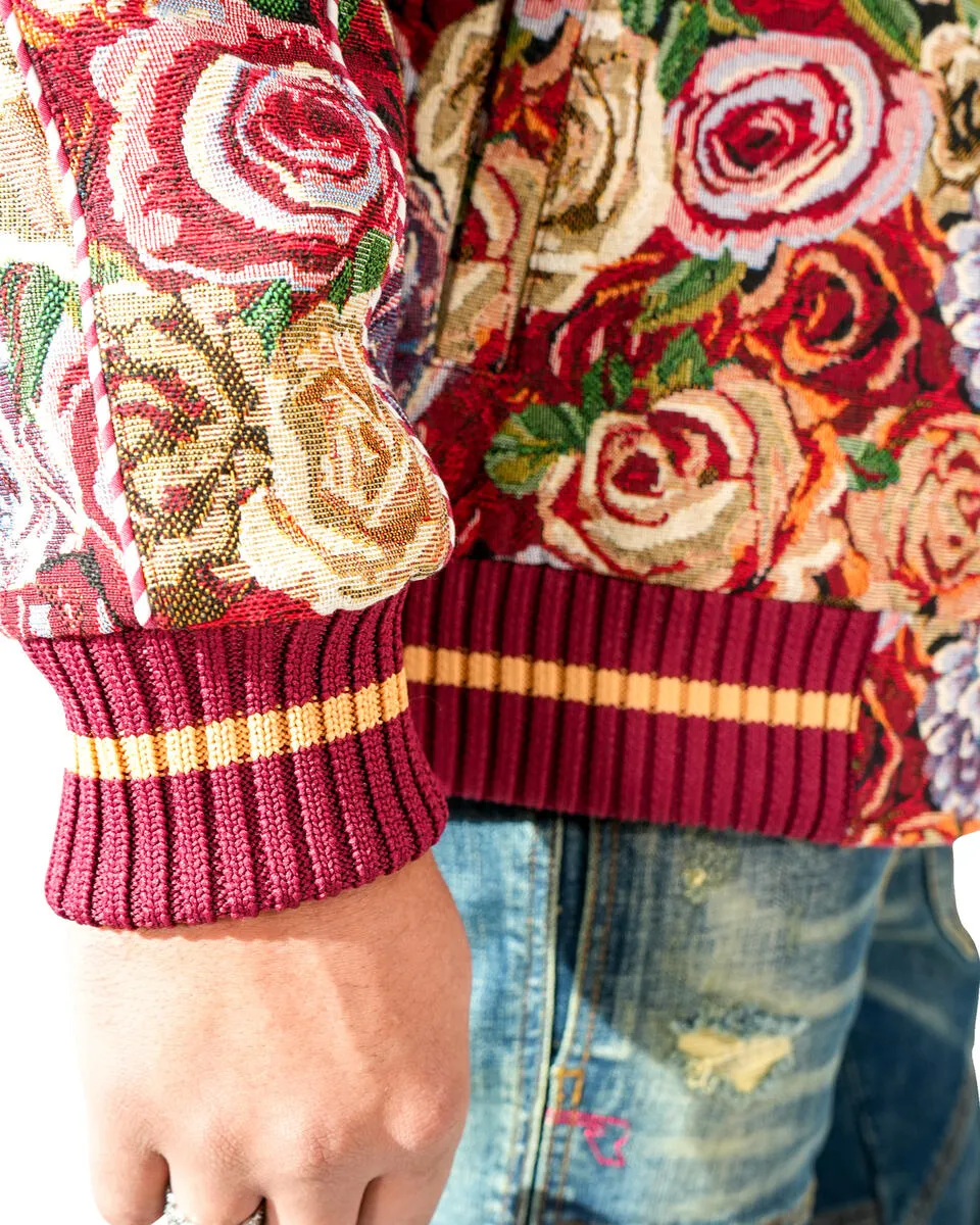 Rare Element - Brocade Jacket - Red - RE-WJKT-025