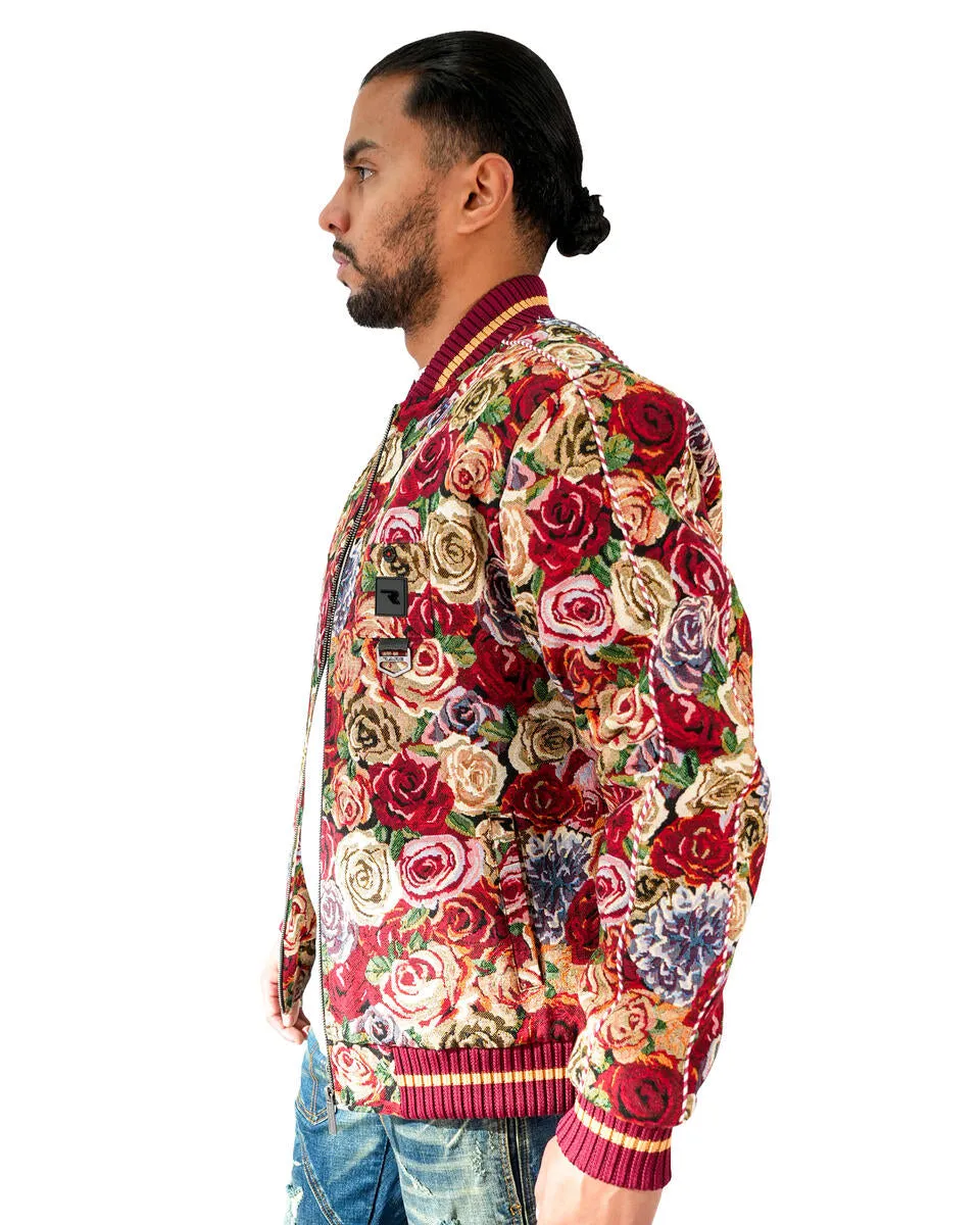 Rare Element - Brocade Jacket - Red - RE-WJKT-025
