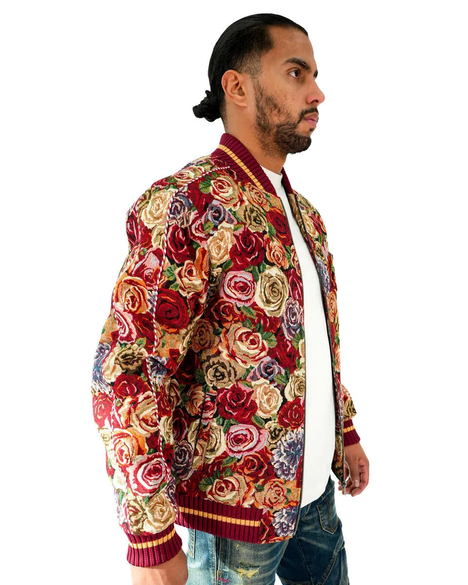 Rare Element - Brocade Jacket - Red - RE-WJKT-025