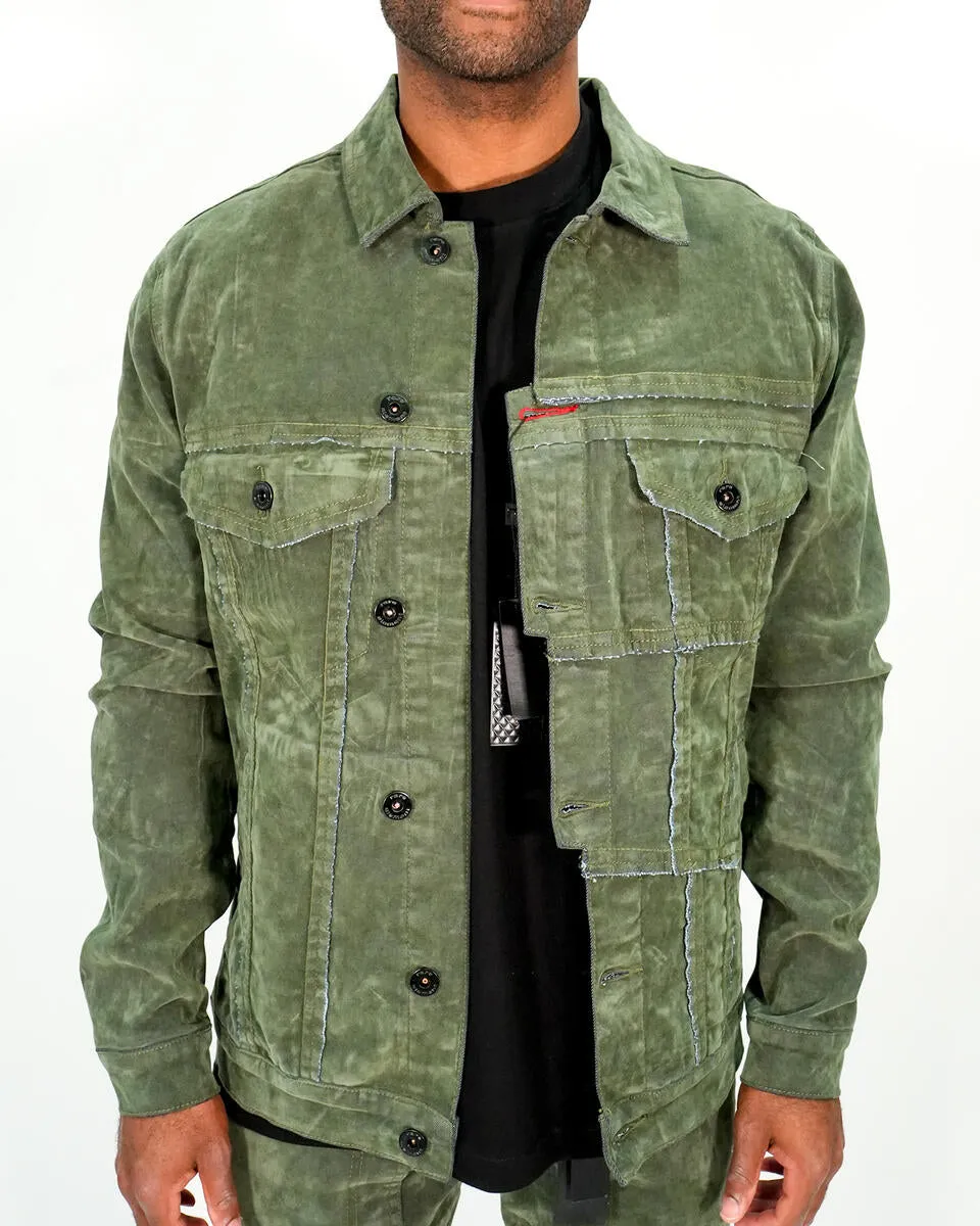 Rare Element - Green Velvet Jacket - RE-WJKT-032