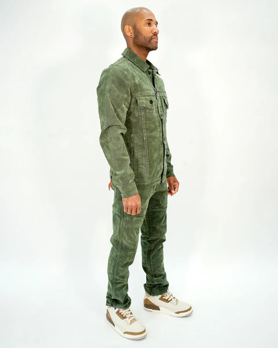 Rare Element - Green Velvet Jacket - RE-WJKT-032