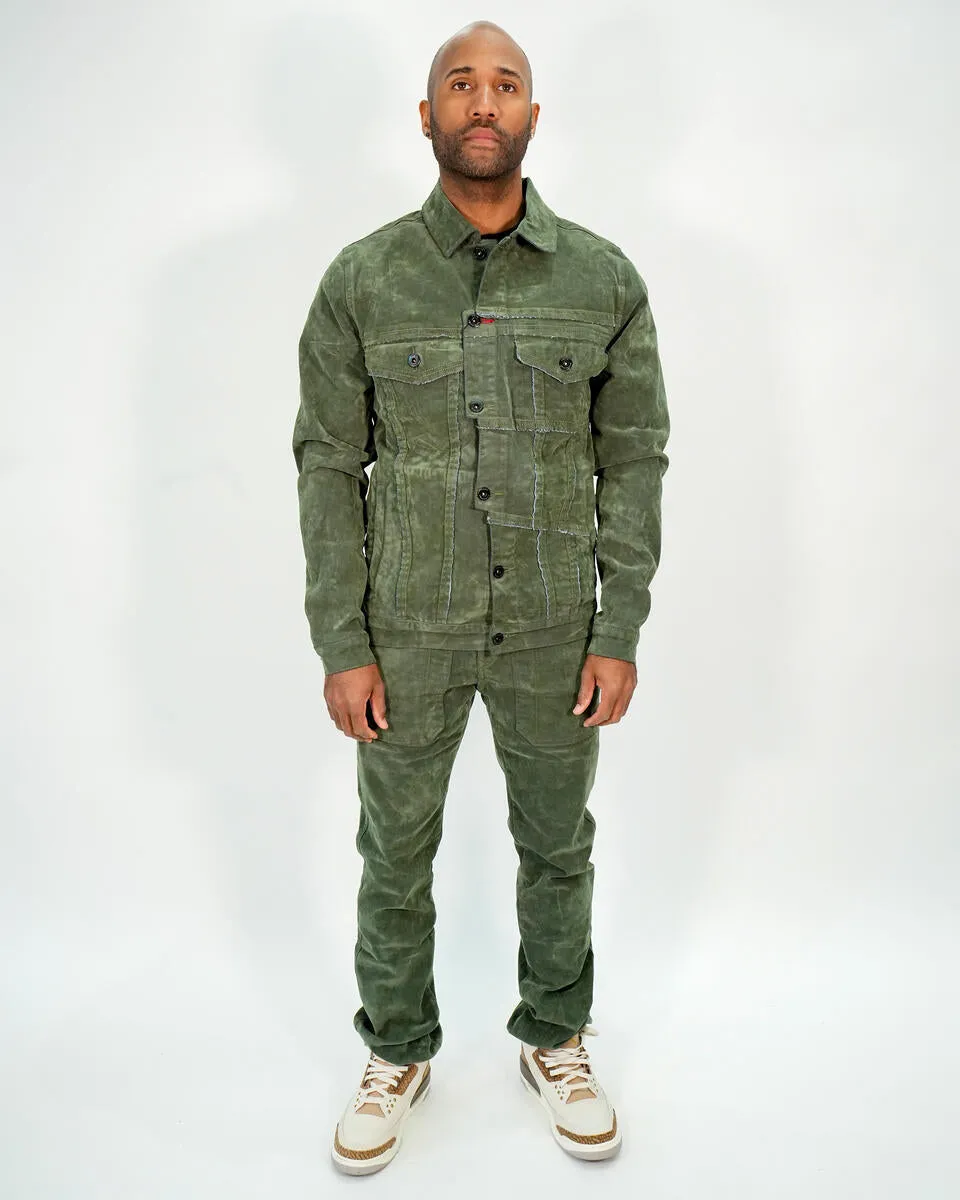 Rare Element - Green Velvet Jacket - RE-WJKT-032
