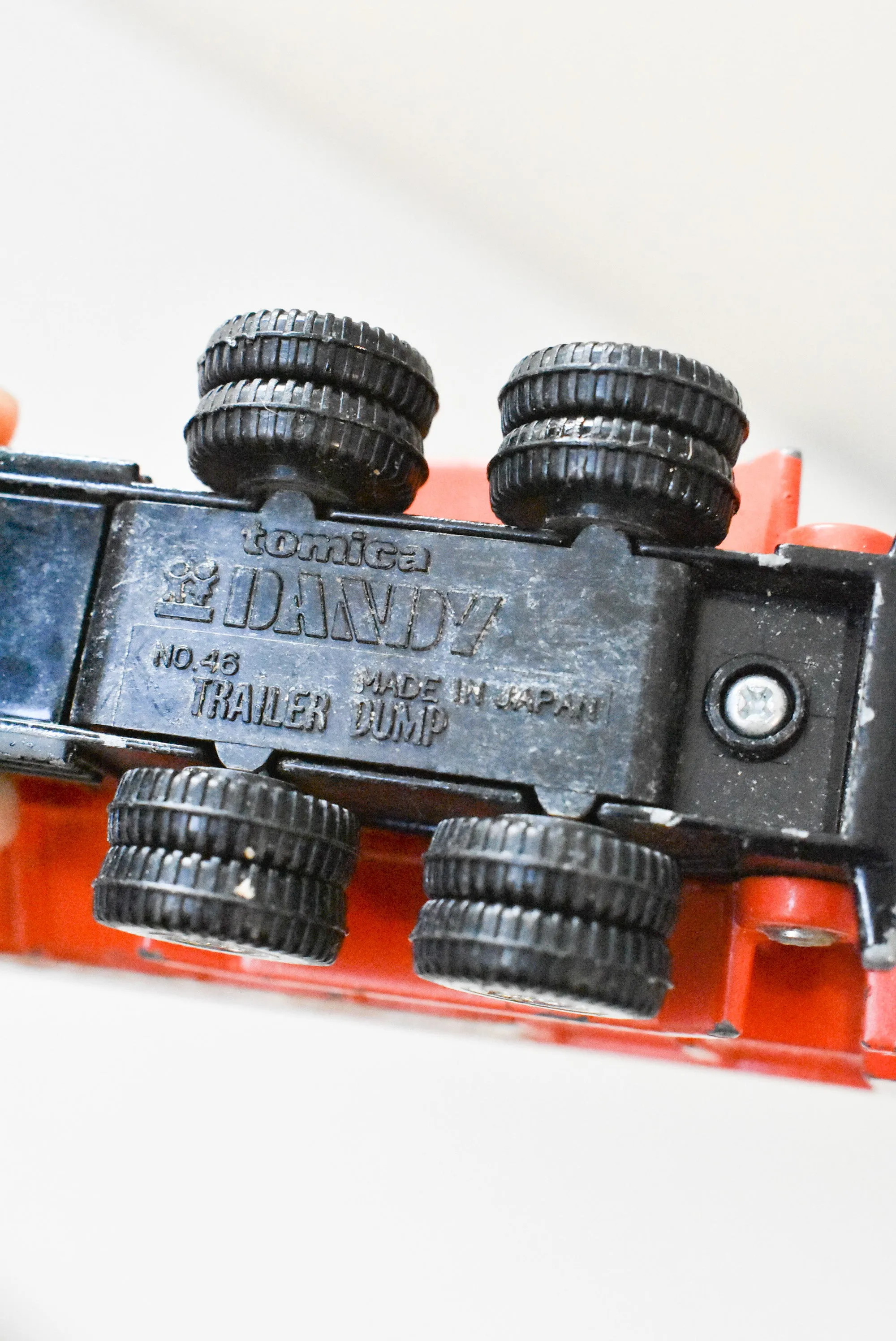 Rare Tomica Dandy dump trailer