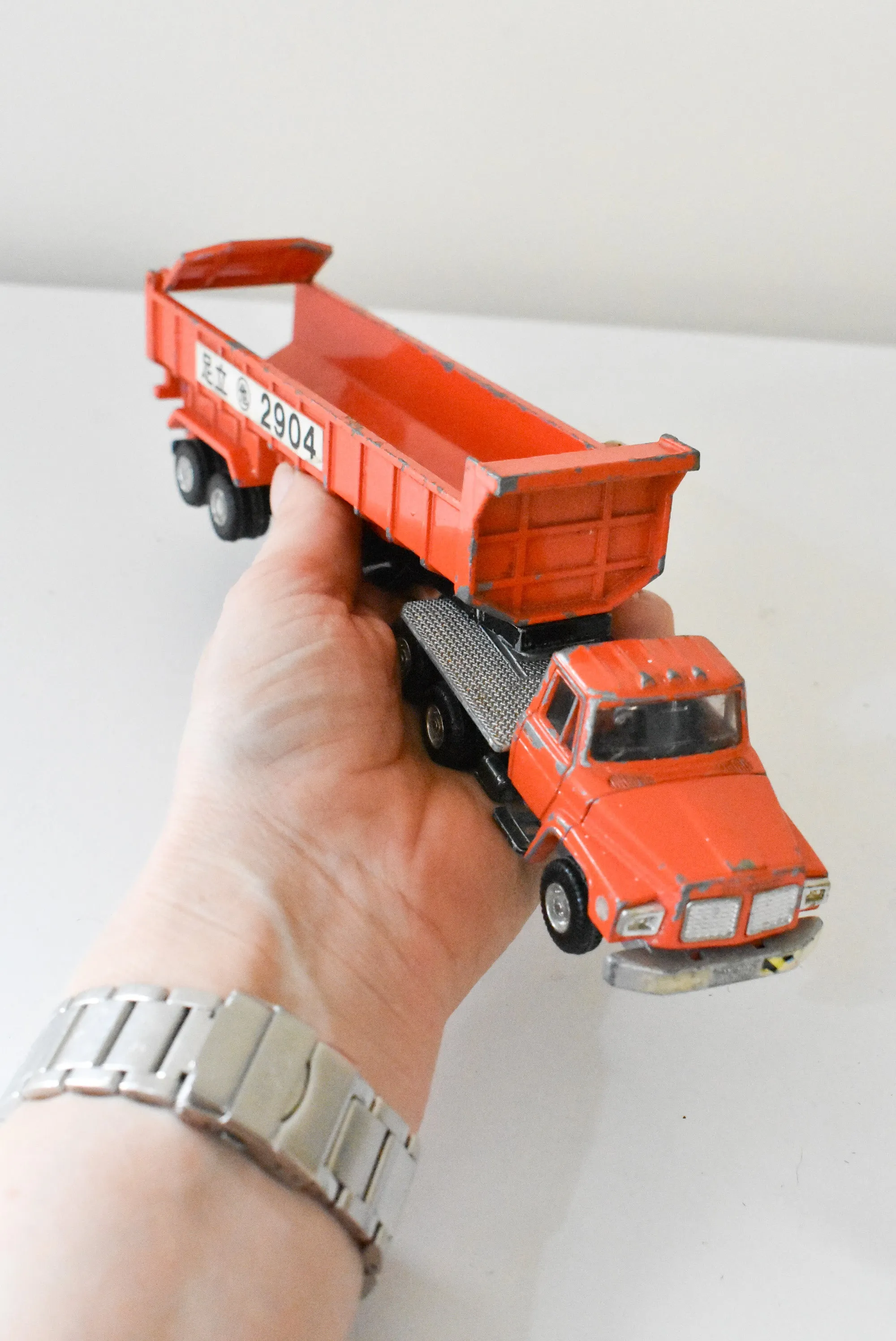 Rare Tomica Dandy dump trailer