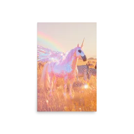 Rare Unicorn #185  Limited Edition Poster (Only 100 Available!) 