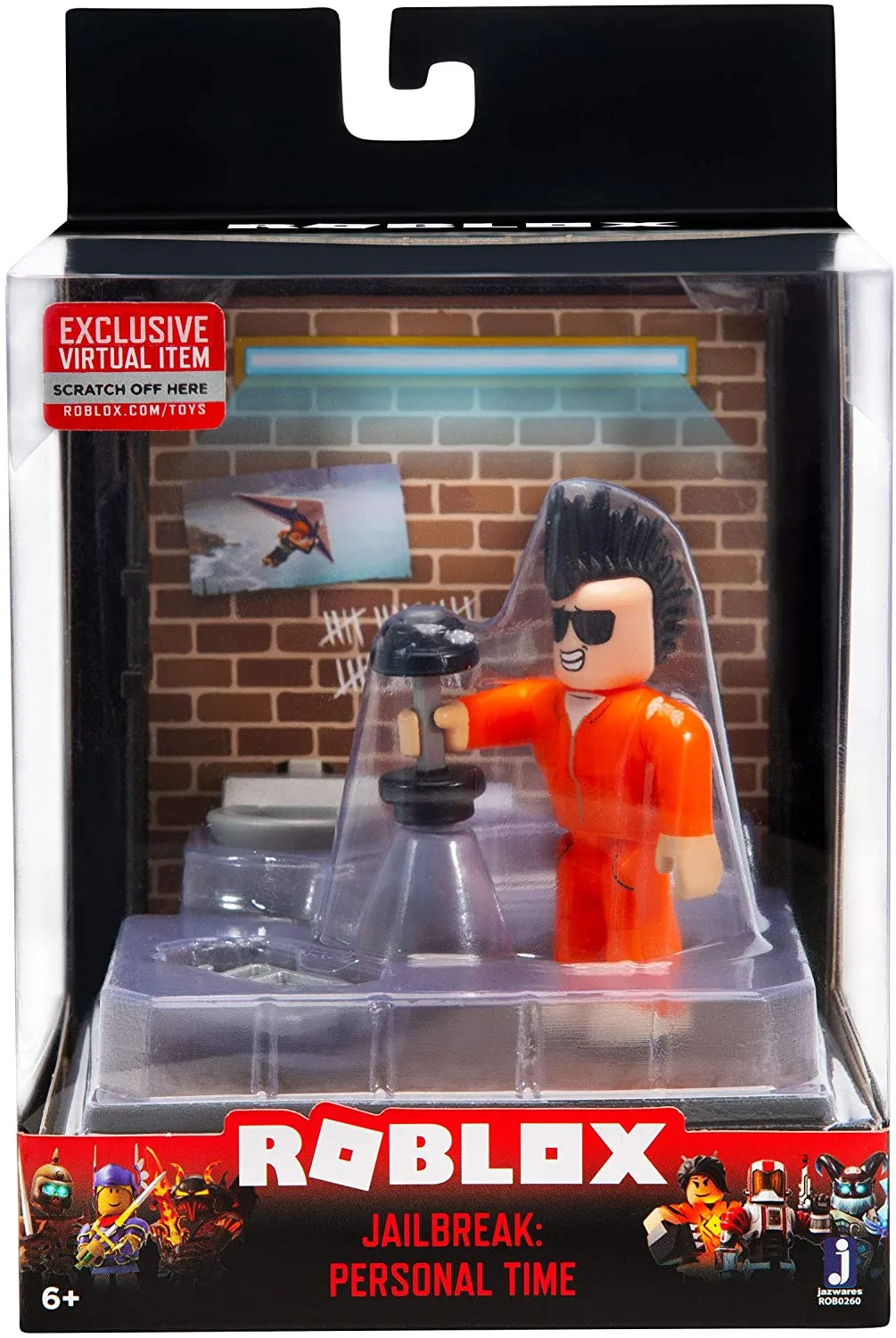 Roblox Action Collection - Jailbreak Action Figures Toy  - Assortment Styles