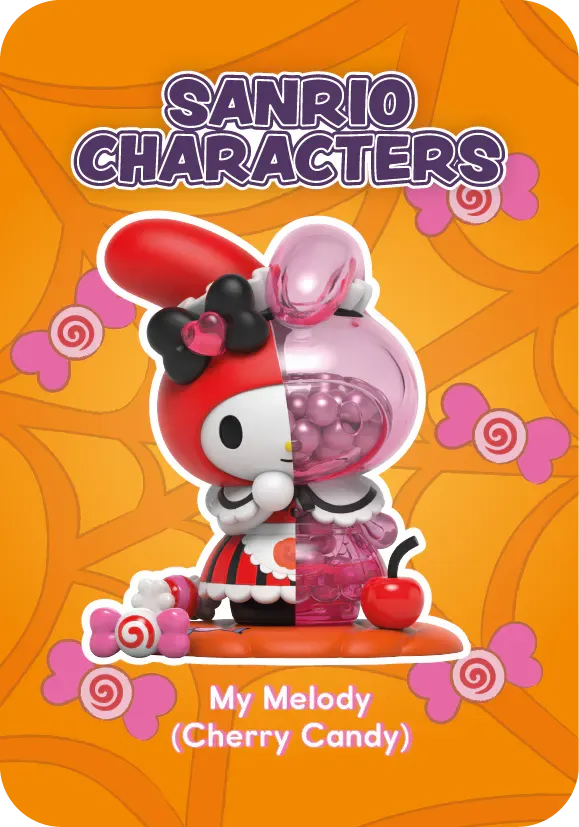 Sanrio Blind Box Kandy Spooky Fun Series Mighty Jaxx