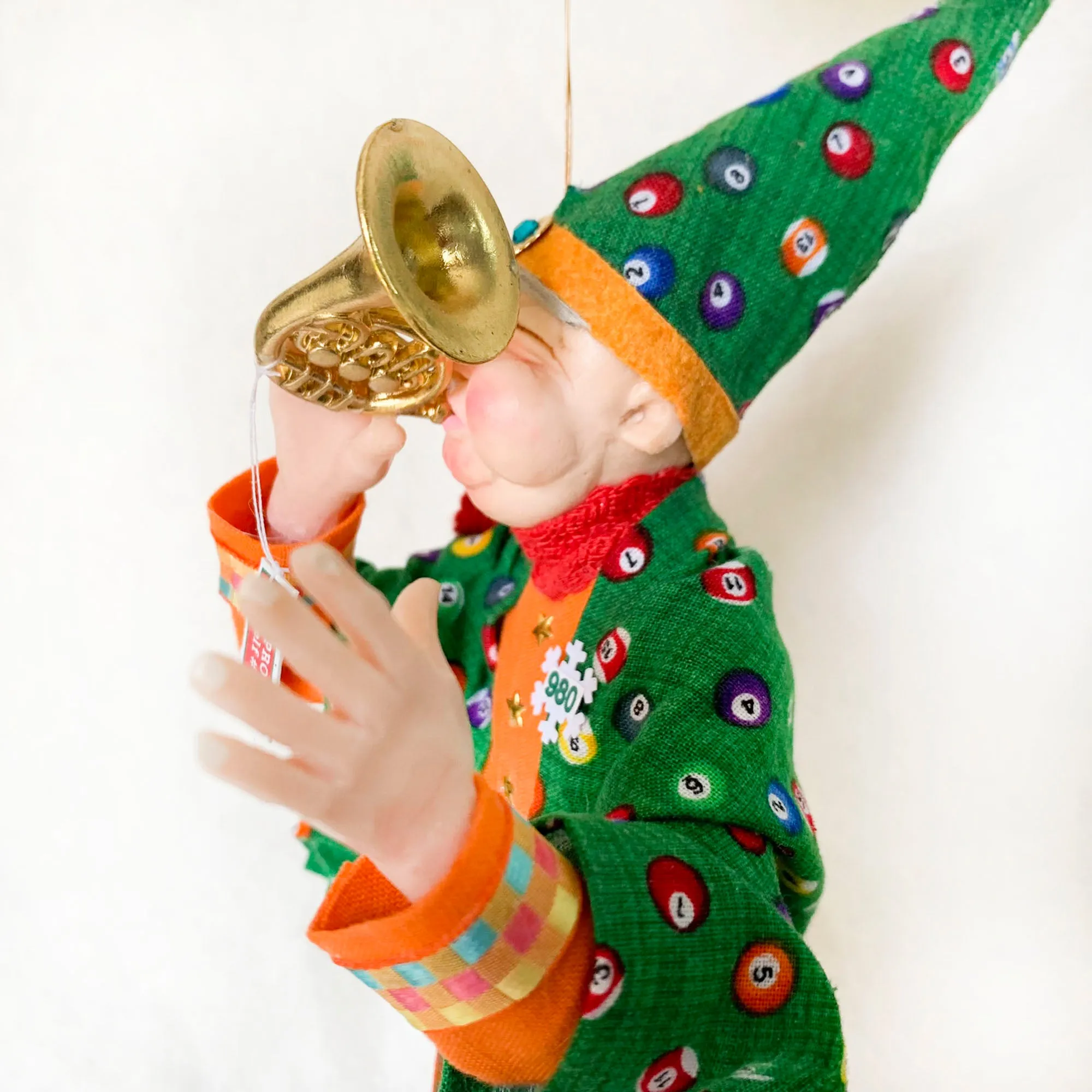Santa's Workshop - Musical Elf #980 Approving French Horn