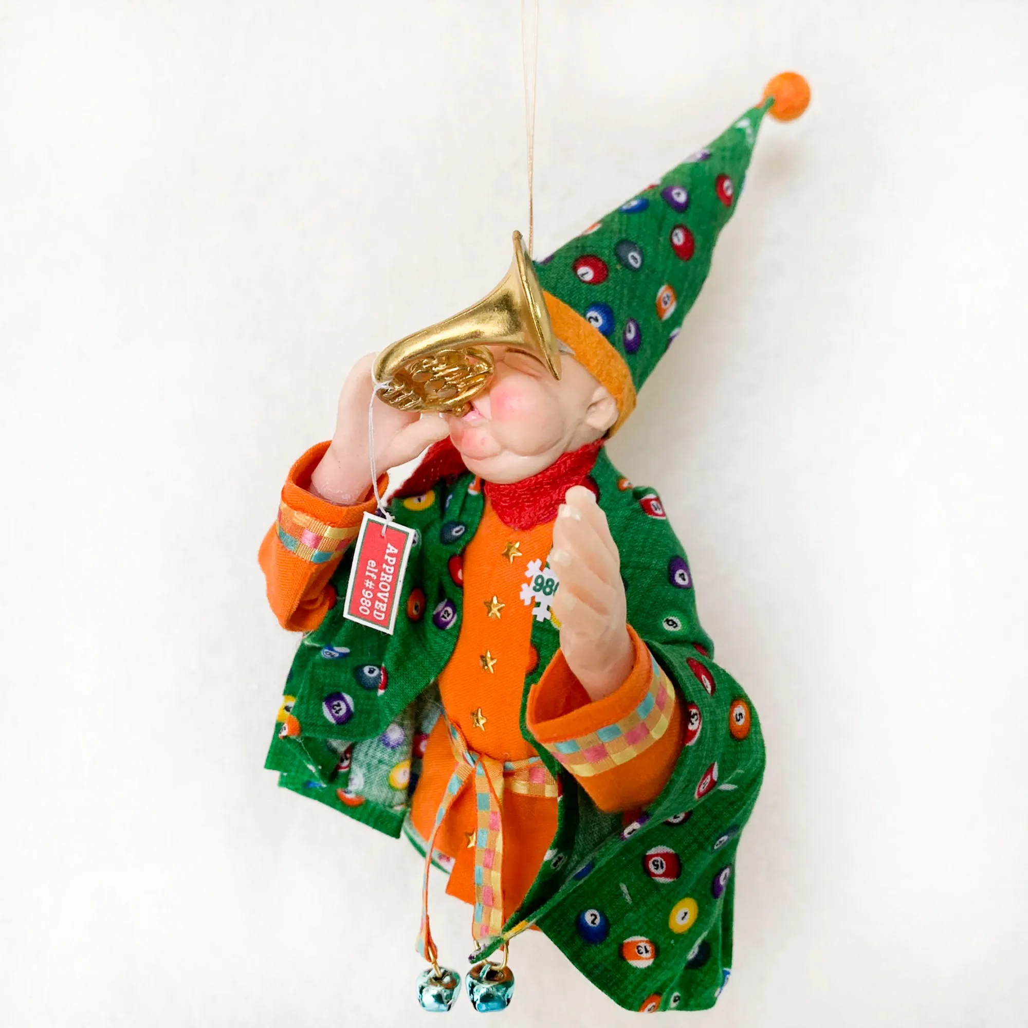 Santa's Workshop - Musical Elf #980 Approving French Horn