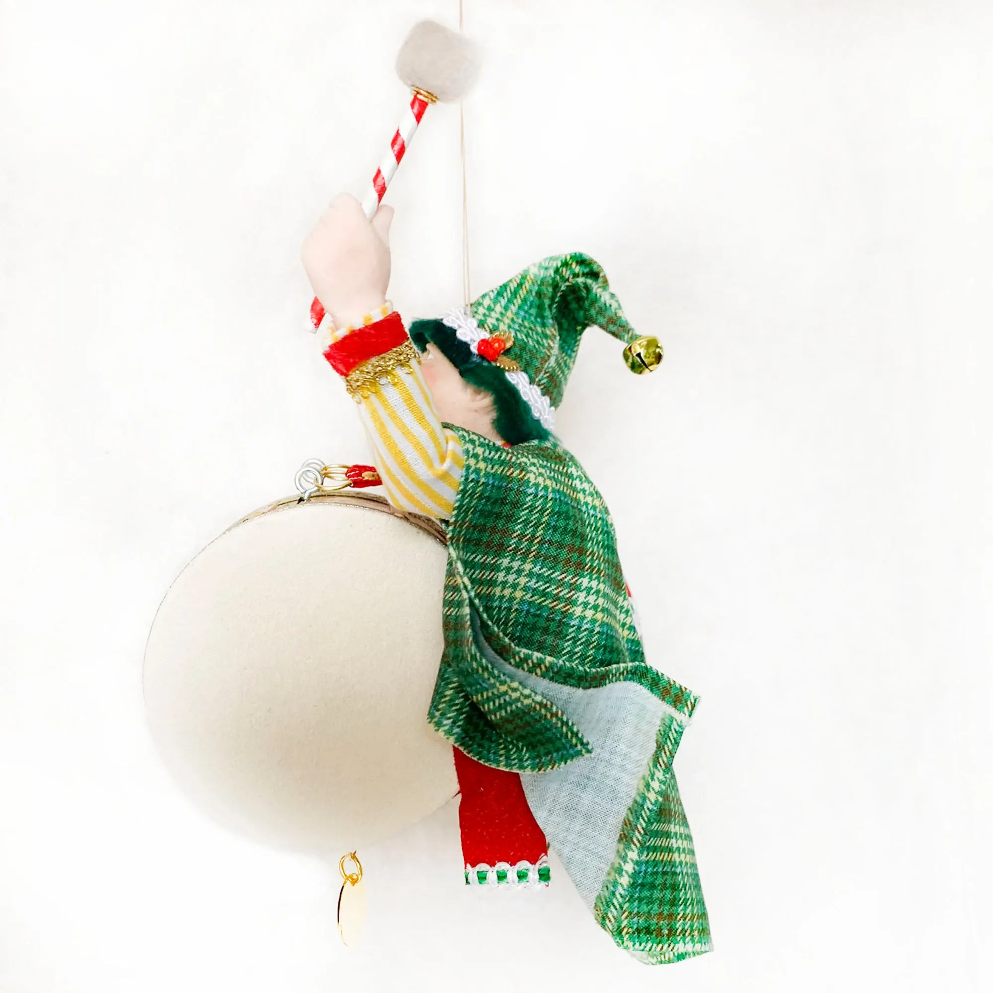 Santa's Workshop - Musical Elf banging on a Bass Drum