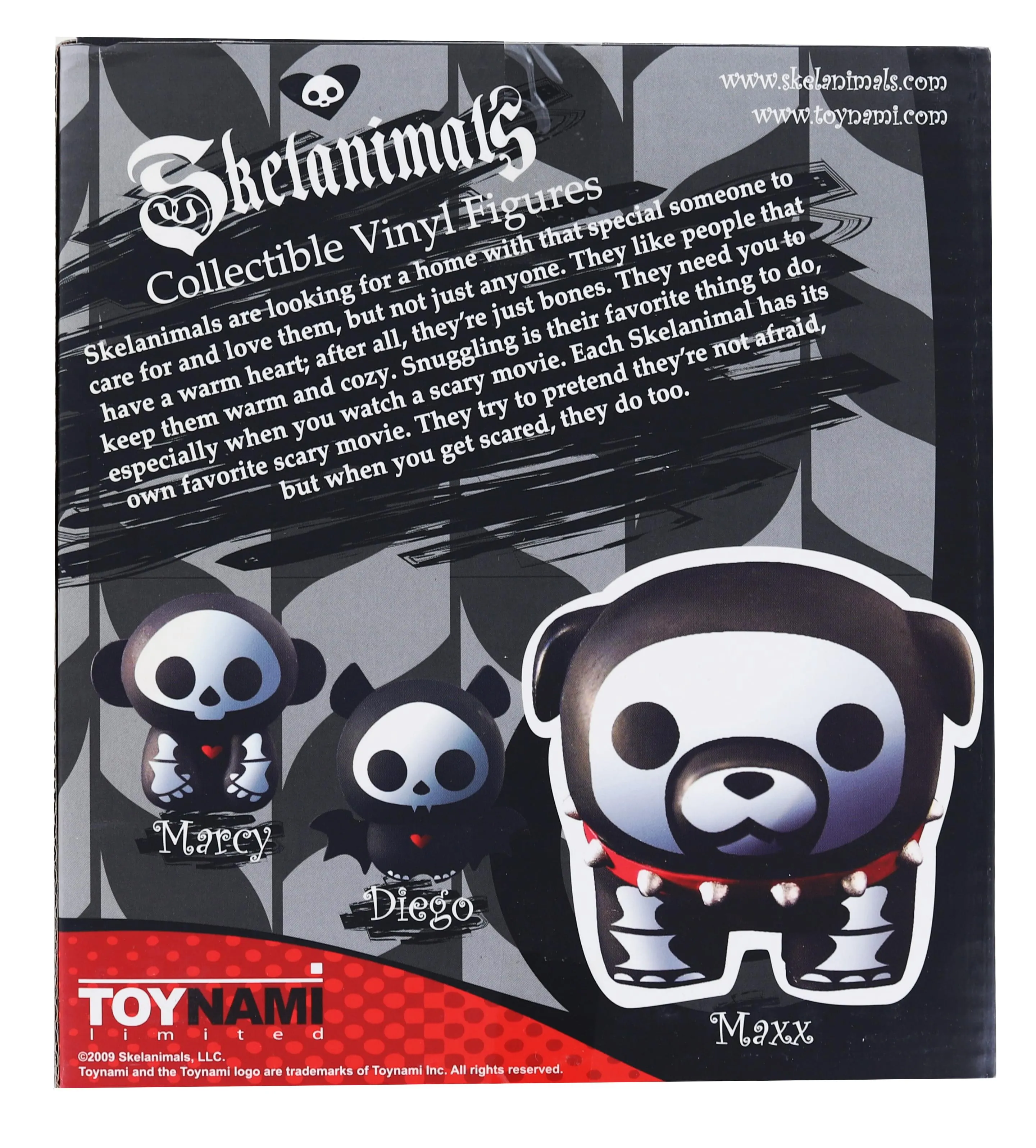 Skelanimals 4.5 Inch Collectible Vinyl Figure | Maxx the Bulldog