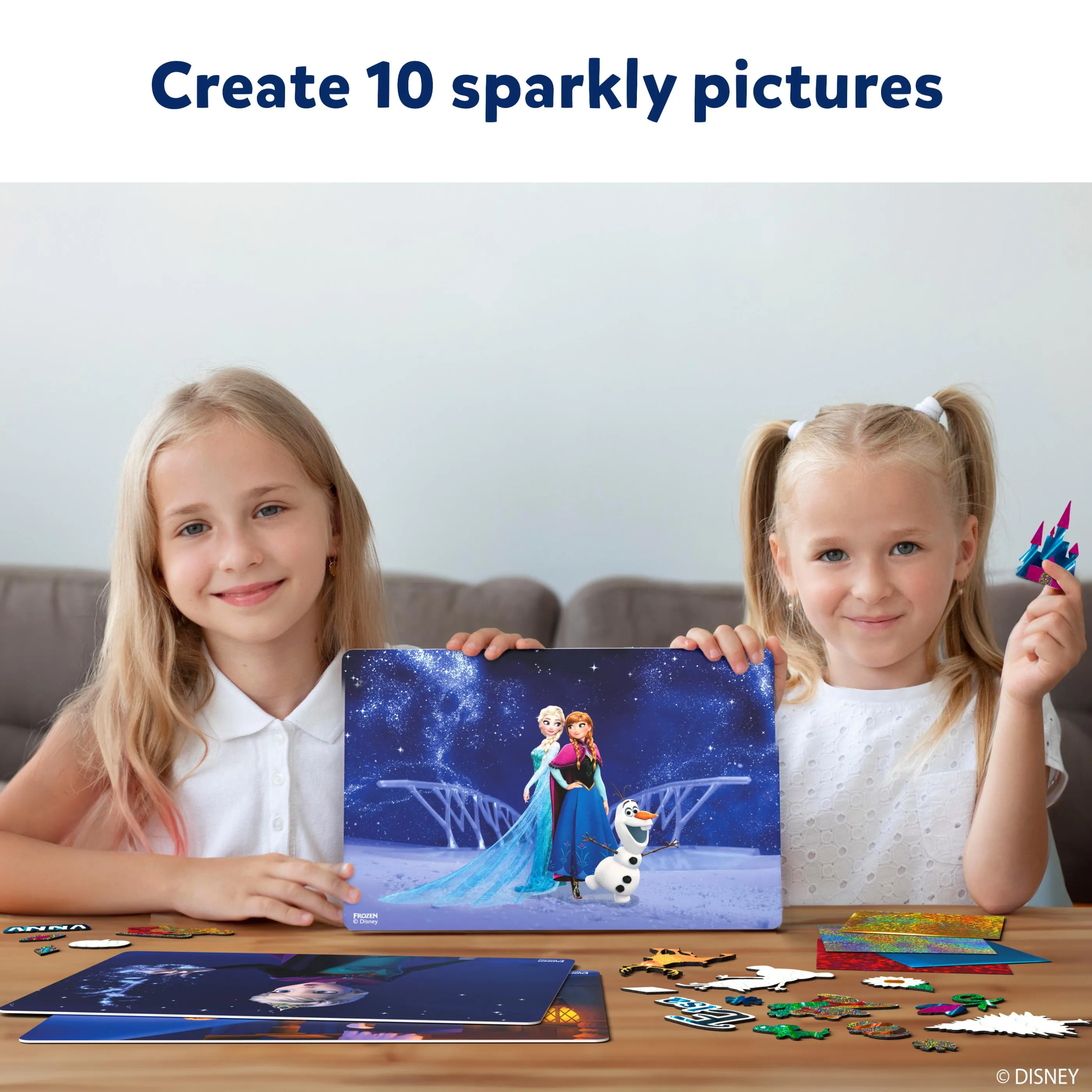 Skillmatics Art & Craft Activity - Foil Fun Disney Frozen, No Mess Art for Kids, Craft Kits, DIY Creative Activity, Gifts for Girls & Boys Ages 4, 5, 6, 7, 8, 9