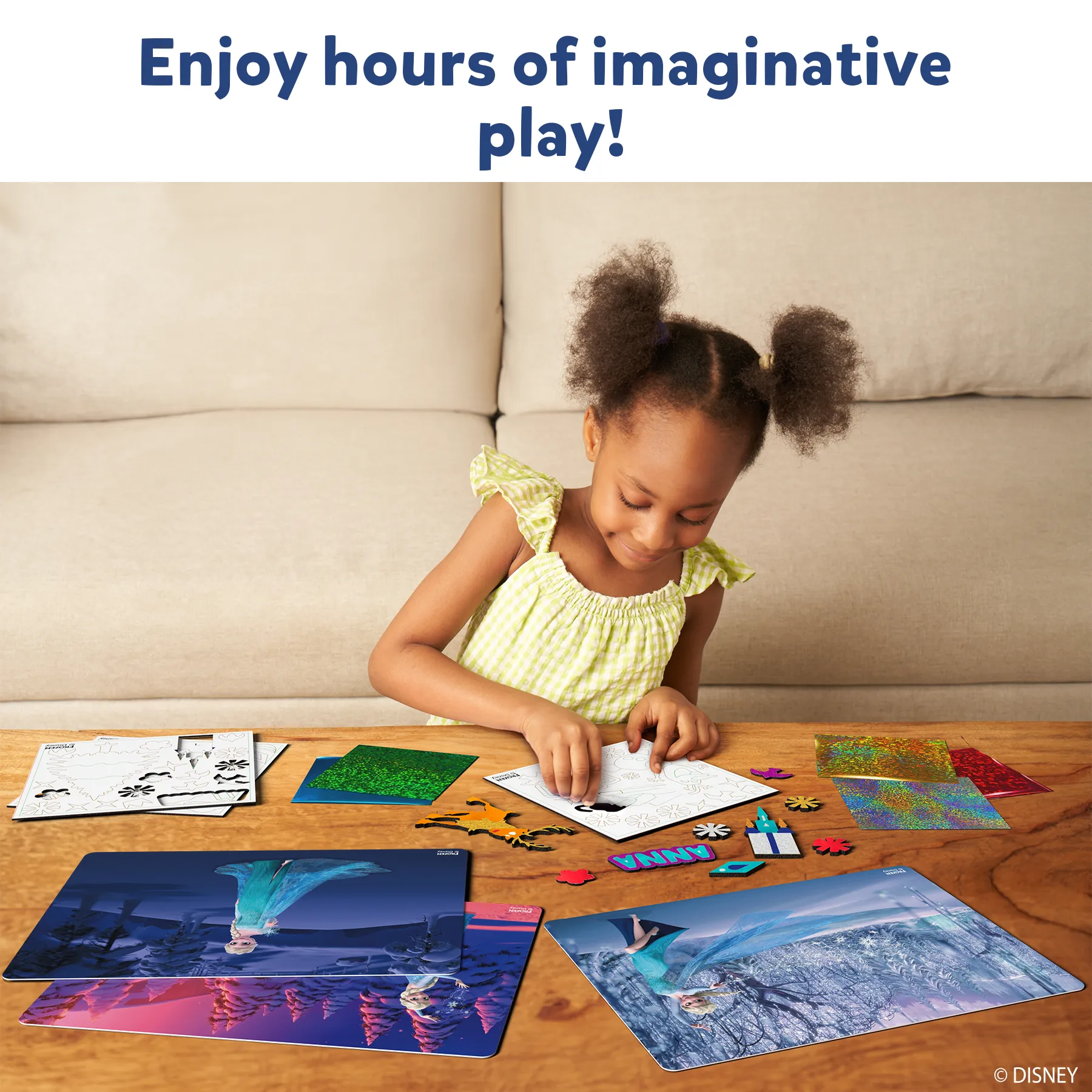 Skillmatics Art & Craft Activity - Foil Fun Disney Frozen, No Mess Art for Kids, Craft Kits, DIY Creative Activity, Gifts for Girls & Boys Ages 4, 5, 6, 7, 8, 9