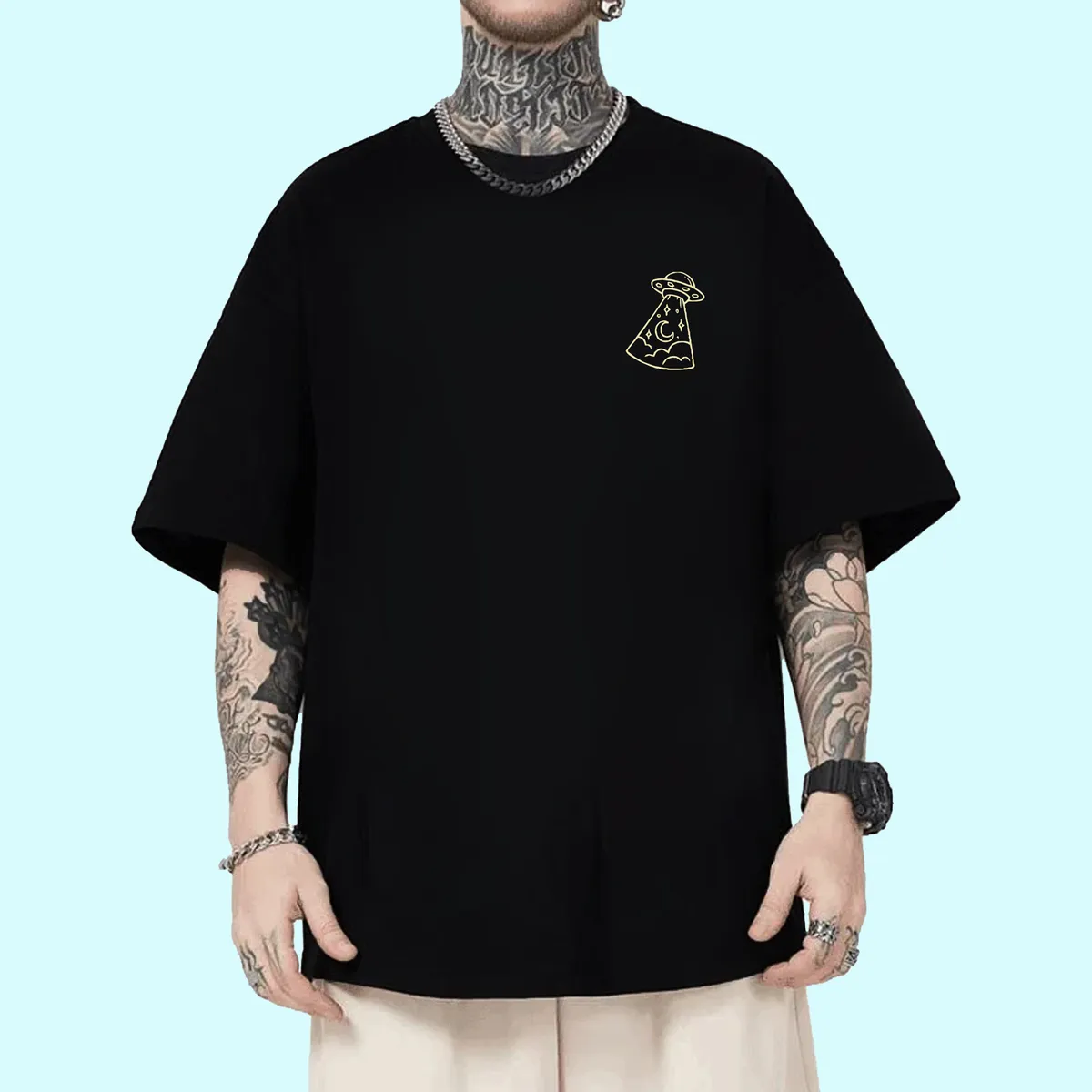 Space Premium Oversized Tshirt