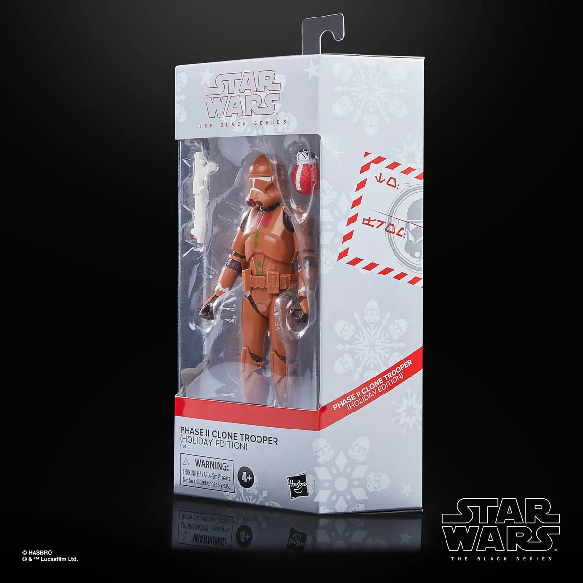 Star Wars The Black Series Phase II Clone Trooper (Holiday Edition)