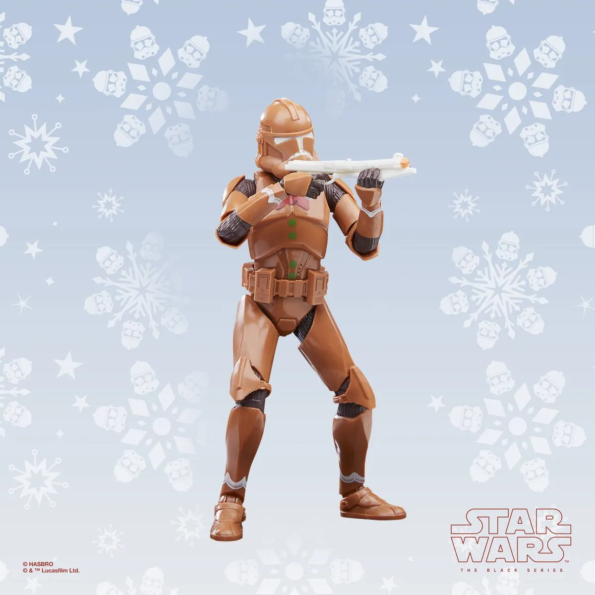 Star Wars The Black Series Phase II Clone Trooper (Holiday Edition)