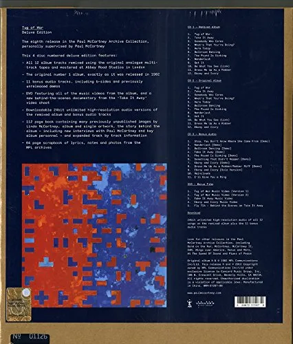 The Paul McCartney Tug Of War Collectors Set
