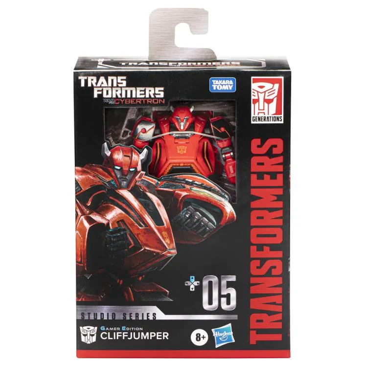 Transformers Studio Series Gamer Edition War For Cybertron #05 Deluxe Cliffjumper Action Figure