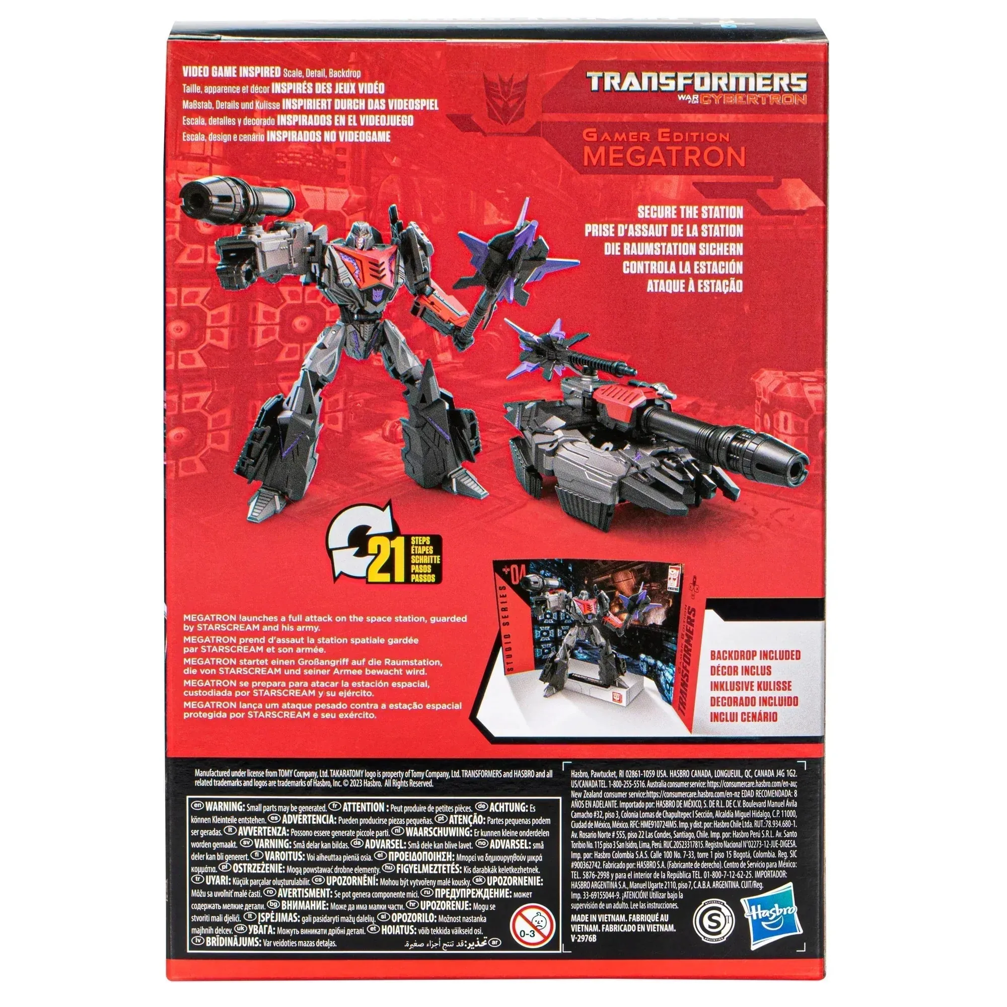 Transformers Studio Series Voyager Gamer Edition Megatron