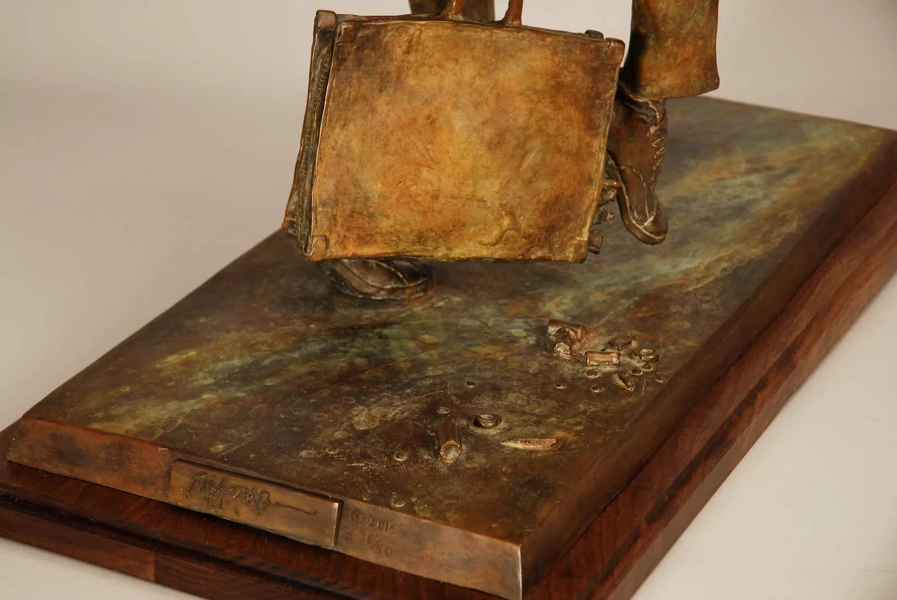 Vintage Dr. Gonzo Limited Edition Bronze (Custom Patina)