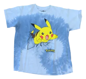 Vintage Pikachu Tie Dye Tee - Small