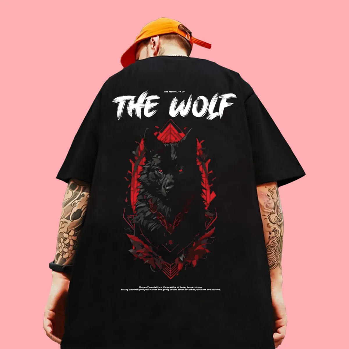 Wolf Premium Oversized Tshirt