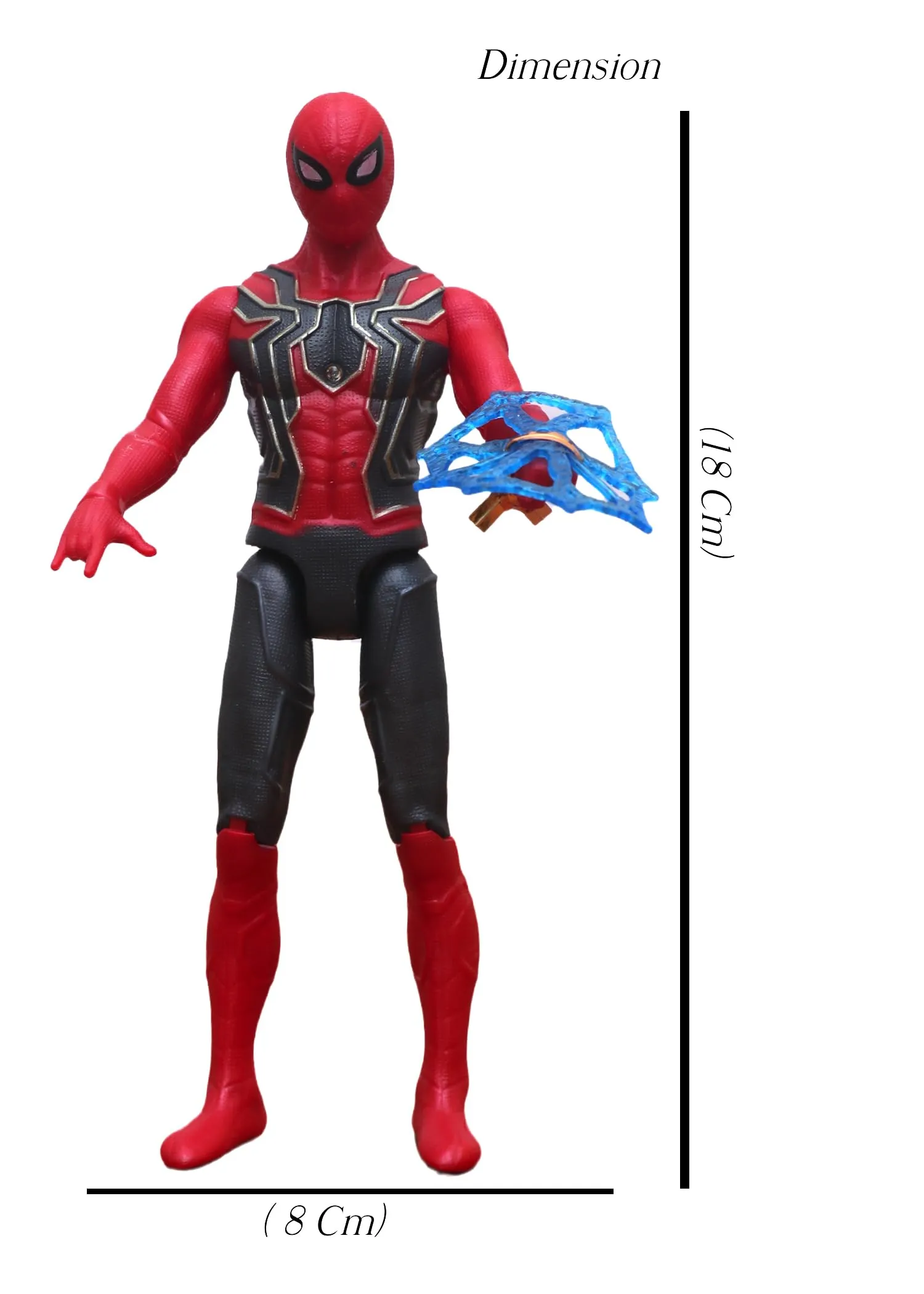 WOW Toys - Delivering Joys of Life|| Titan Hero Series|| Super Powerful Spider Action Figure Toy for Kids, Multicolour