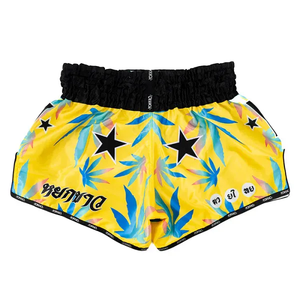 Yokkao Wax Muay Thai Shorts Yellow
